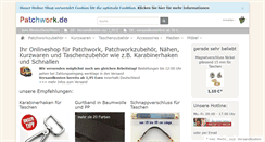 Desktop Screenshot of patchwork.de