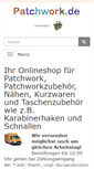 Mobile Screenshot of patchwork.de